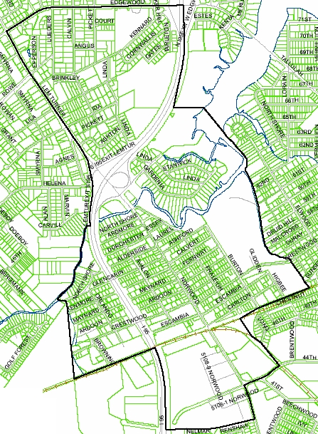 Targeted Area Map Targeted Area Map